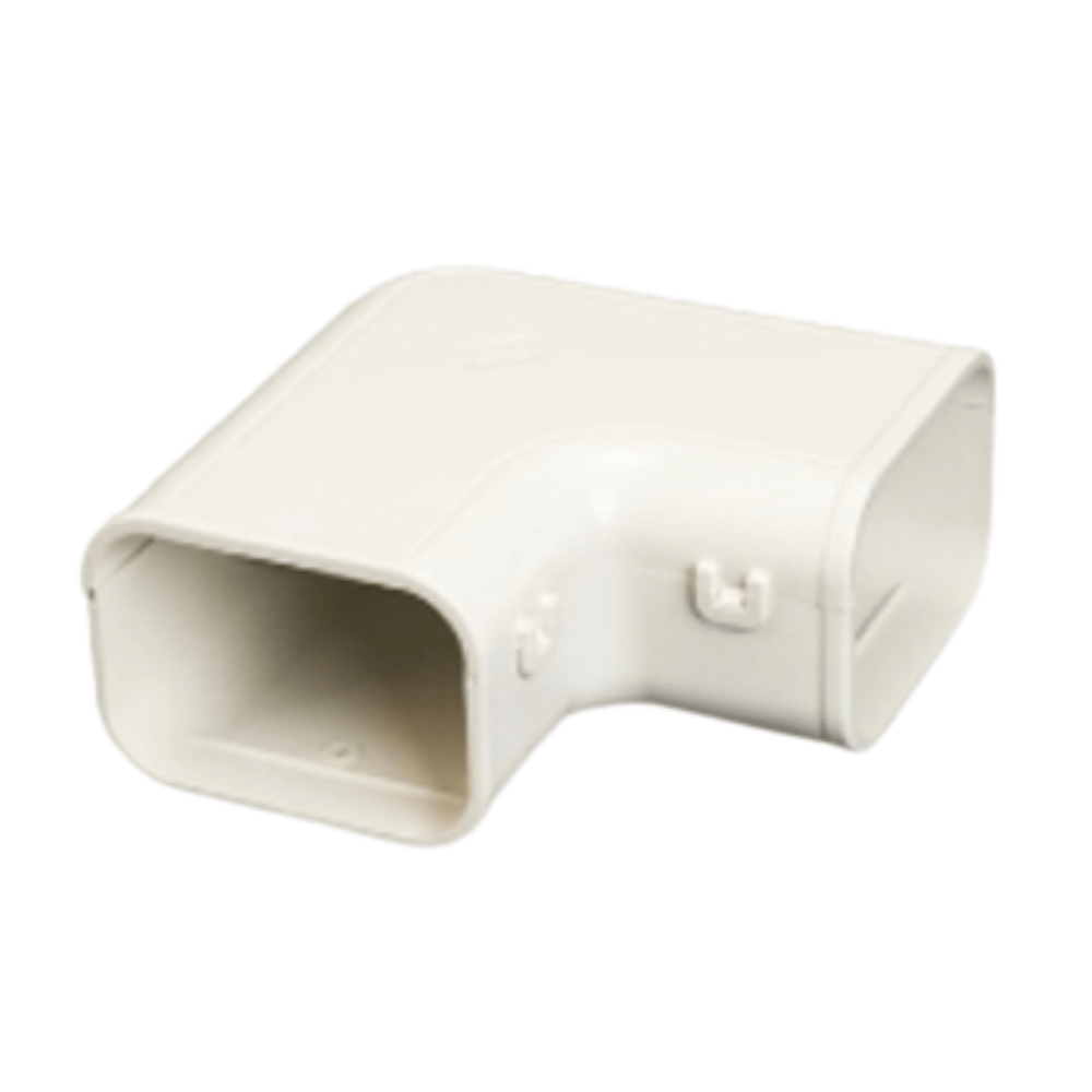 อุปกรณ์ข้องอโค้ง รางครอบท่อแอร์ UE-75 (75 มม.) ELBOW UPC UPVC DUCT LINER_0